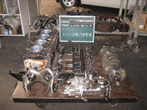 エンジン分解整備