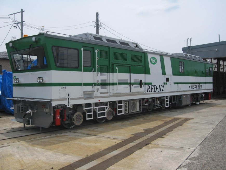 レール探傷車 MS0224