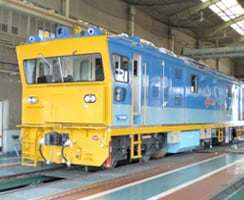レール探傷車 MS0209