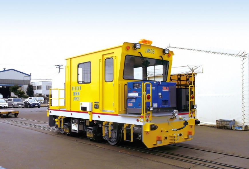 ホーム離れ・レール断面測定車 MS0229